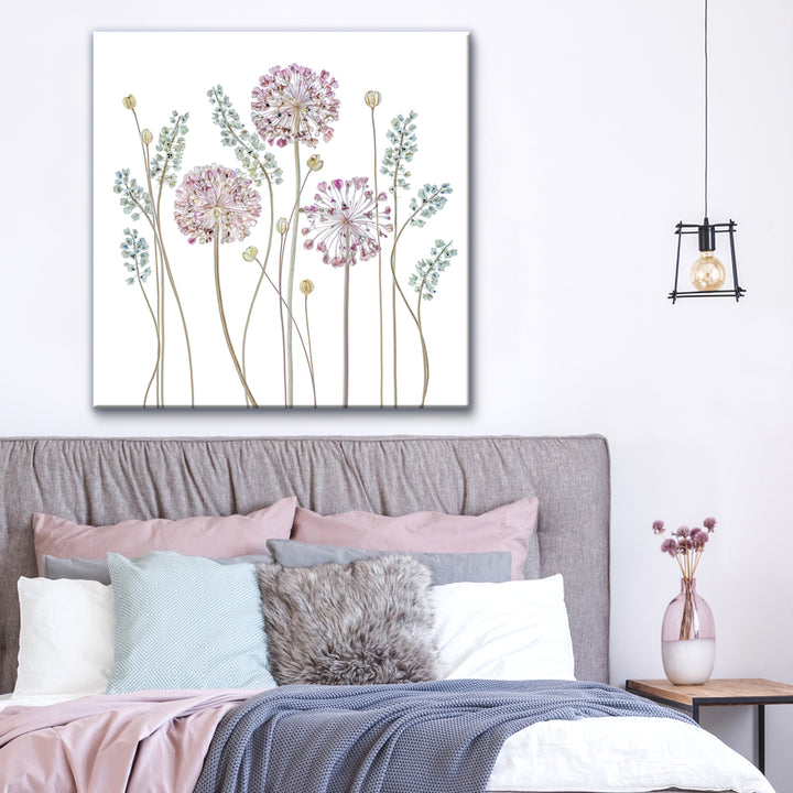 Allium' Wrapped Canvas Wall Art