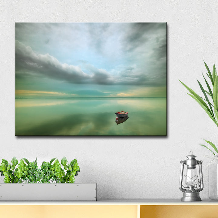 Calm' Wrapped Canvas Wall Art