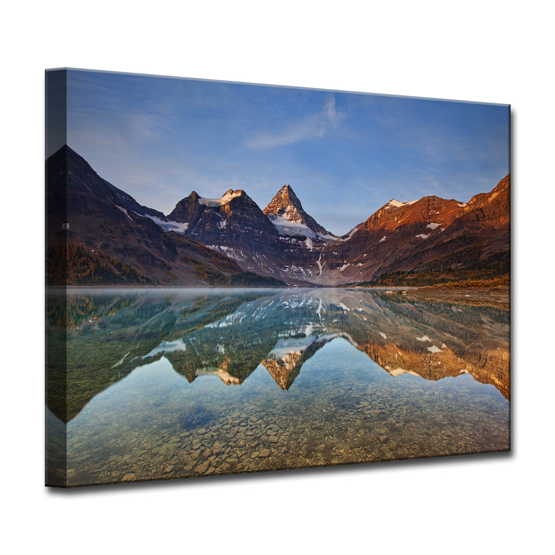 Magog Lake' Wrapped Canvas Wall Art
