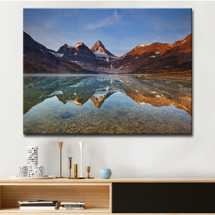 Magog Lake' Wrapped Canvas Wall Art
