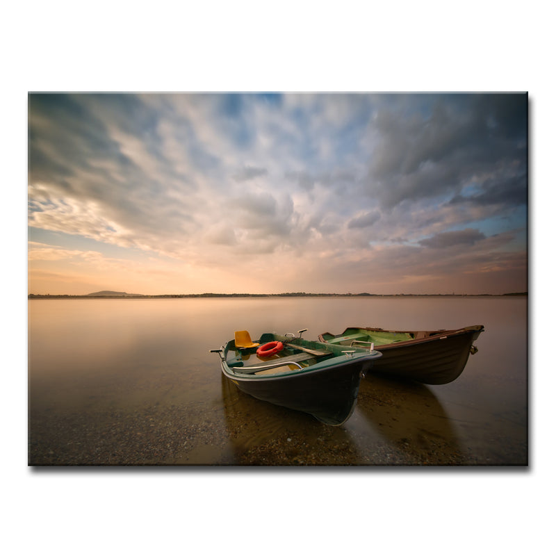 Boats' Wrapped Canvas Wall Art