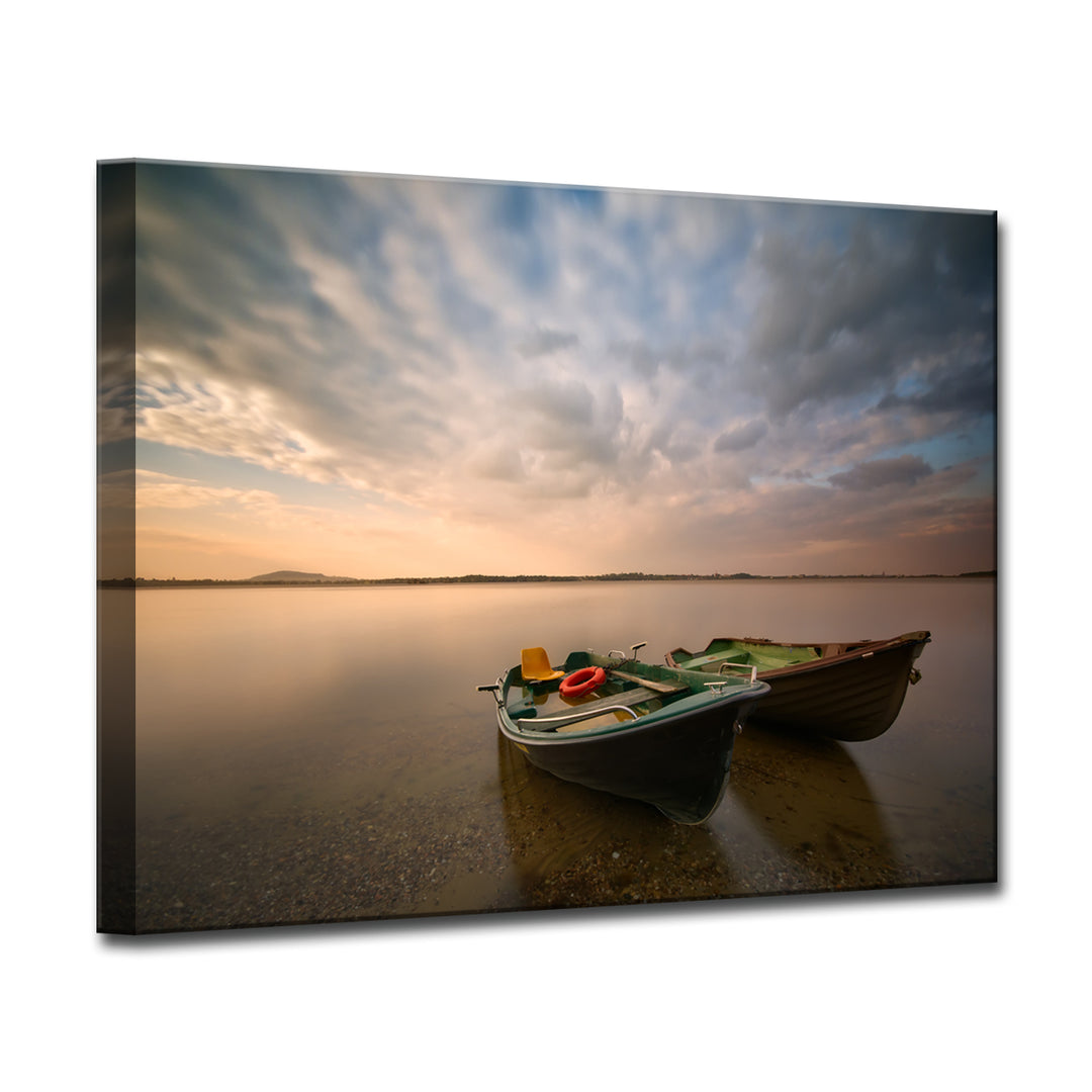 Boats' Wrapped Canvas Wall Art