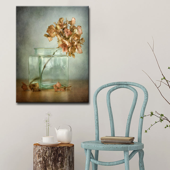 Hydrangea' Wrapped Canvas Wall Art
