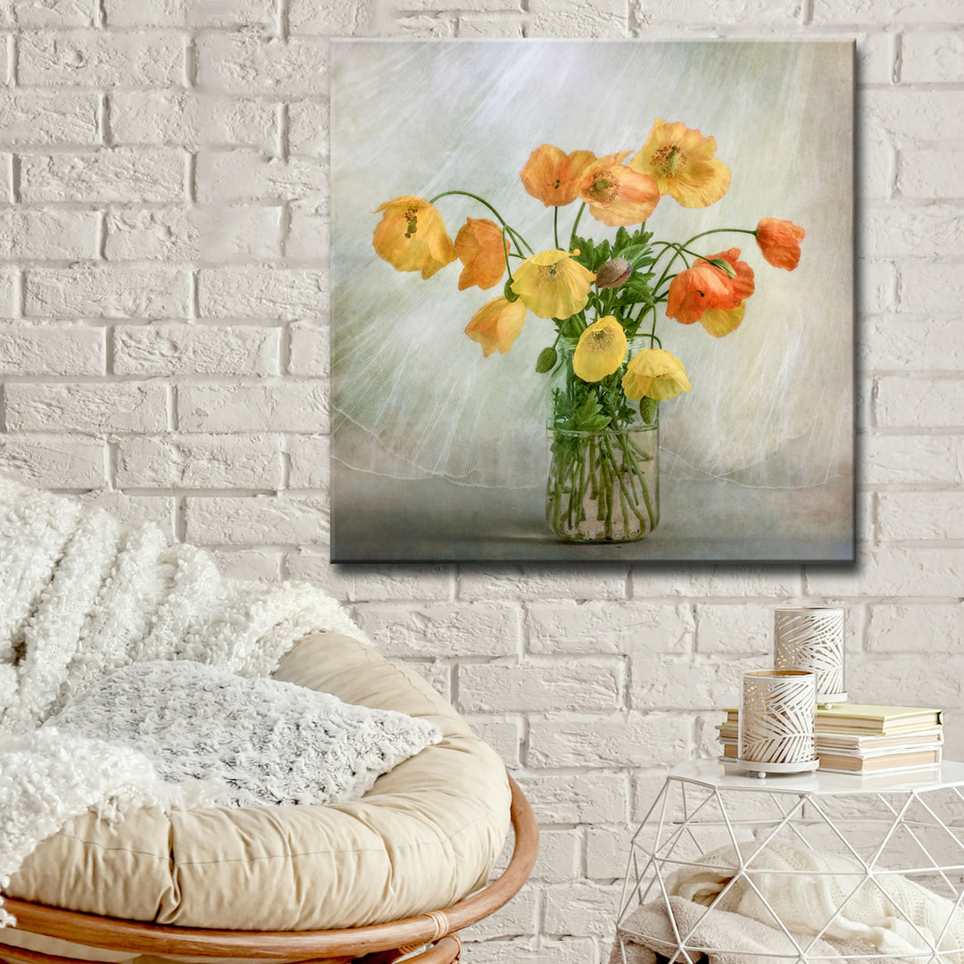 In the Window' Wrapped Canvas Wall Art