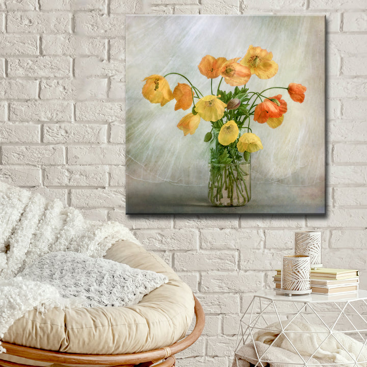 In the Window' Wrapped Canvas Wall Art