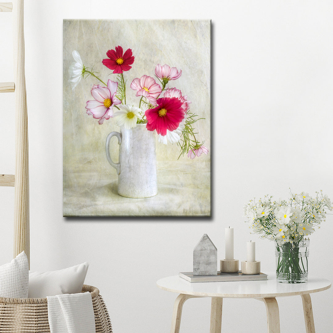 Cosmos Carnival' Wrapped Canvas Wall Art