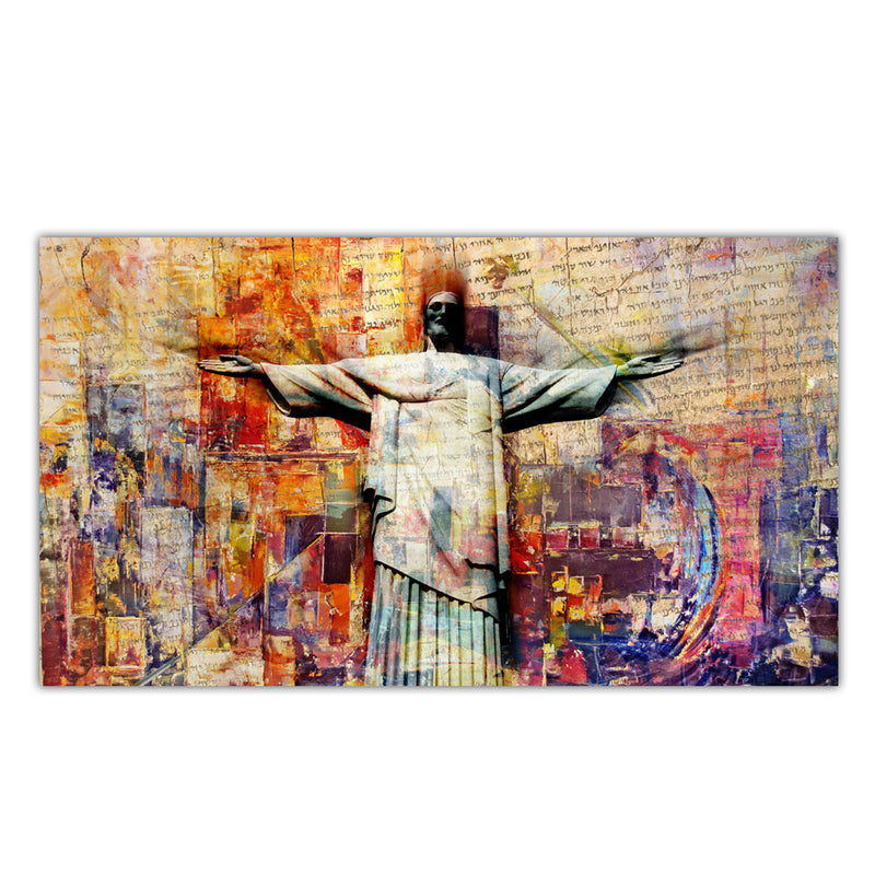 'Christo de Rio' Wrapped Canvas Wall Art