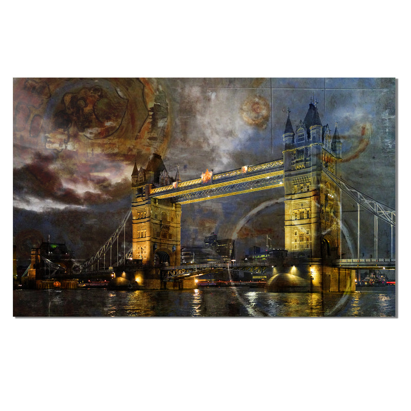 'London Bridge' Wrapped Canvas Wall Art