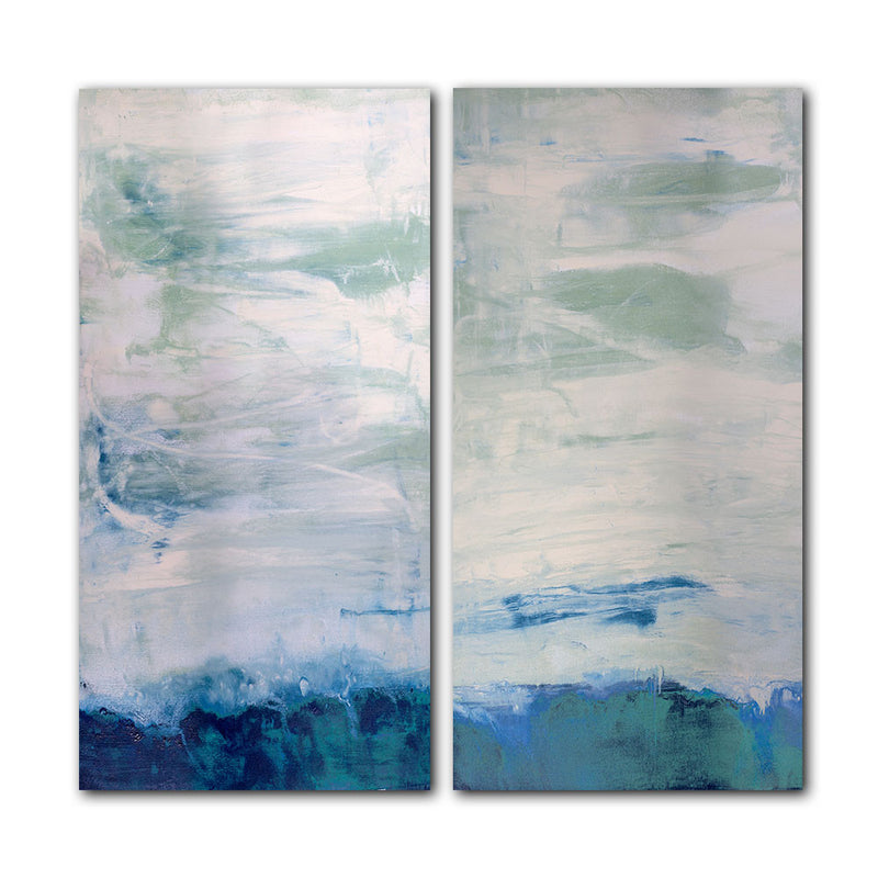 Abstract LXXXII' 2 Piece Wrapped Canvas Wall Art Set