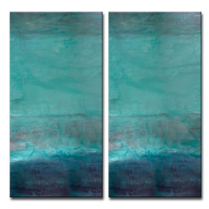 Abstract XC' 2 Piece Wrapped Canvas Wall Art Set