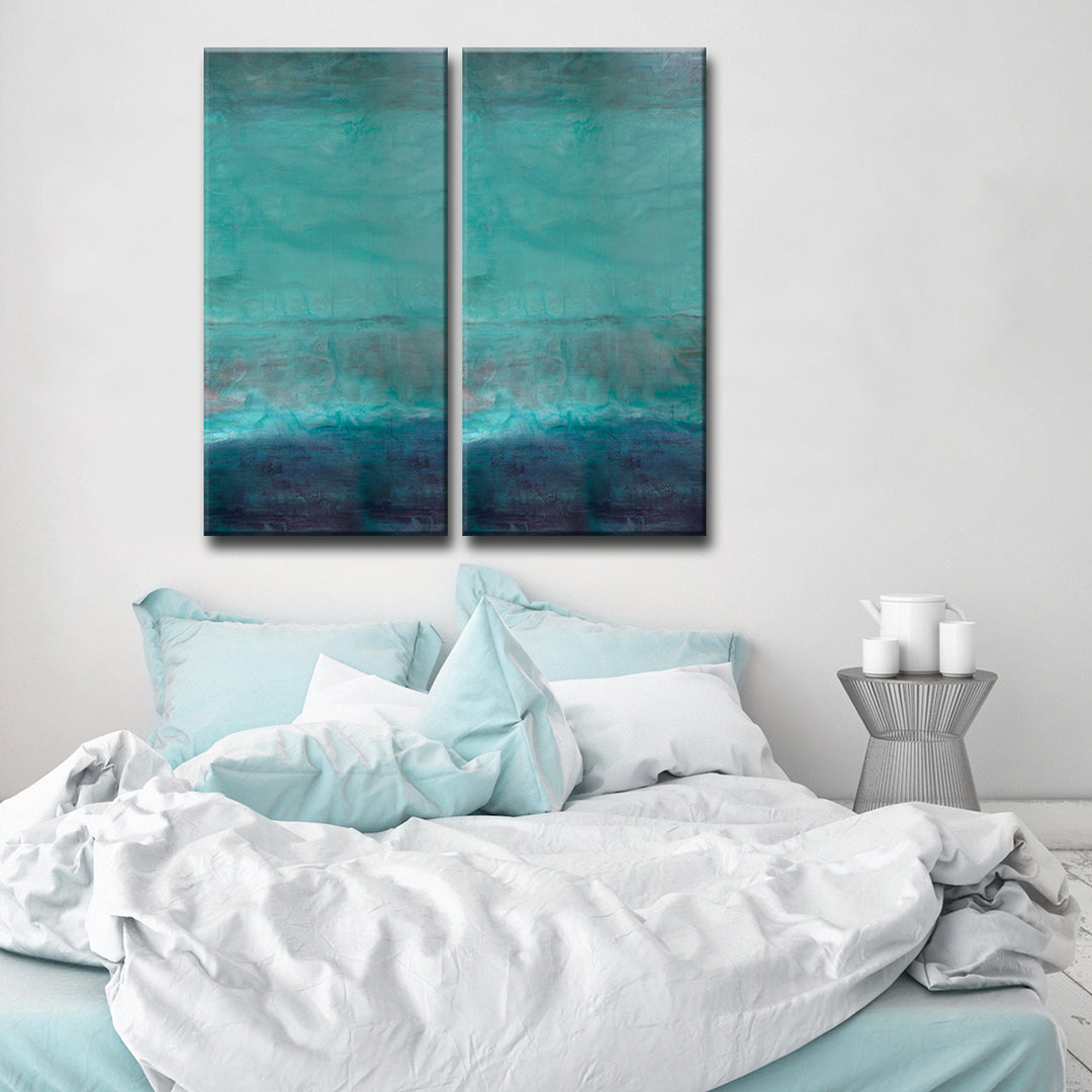 Abstract XC' 2 Piece Wrapped Canvas Wall Art Set