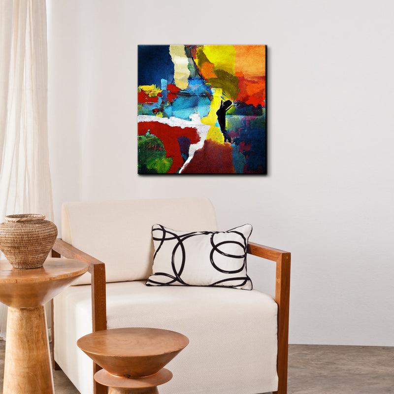 'Abstract' Wrapped Canvas Wall Art