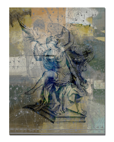 Zodiac Study: Virgo' Wrapped Canvas Wall Art