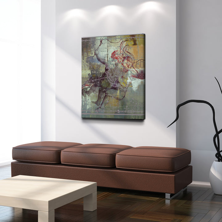 Zodiac Study: Gemini' Wrapped Canvas Wall Art