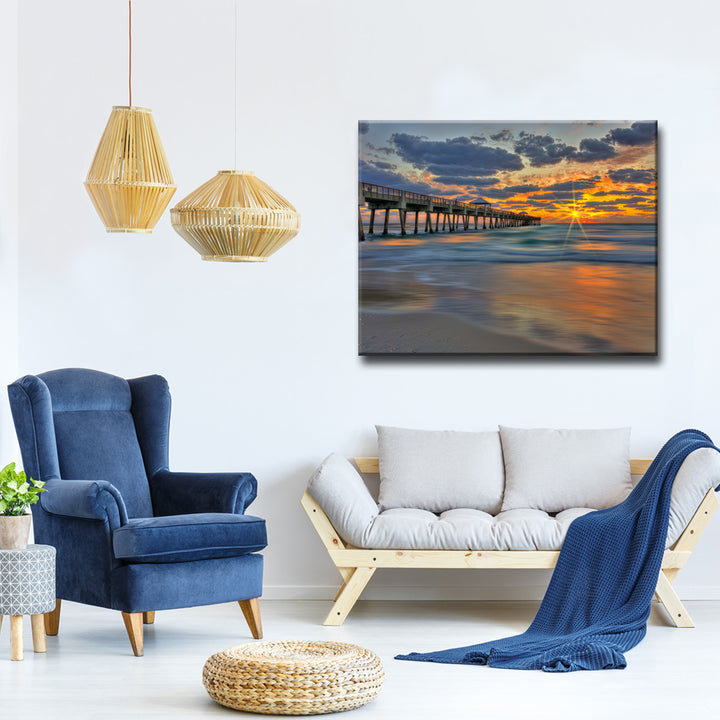 Boardwalk Glory' Wrapped Canvas Wall Art