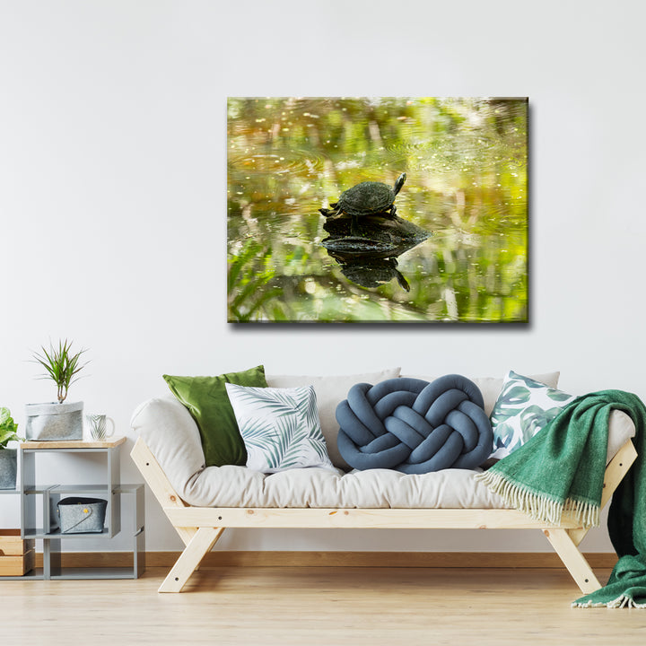 Warm Glory' Wrapped Canvas Wall Art