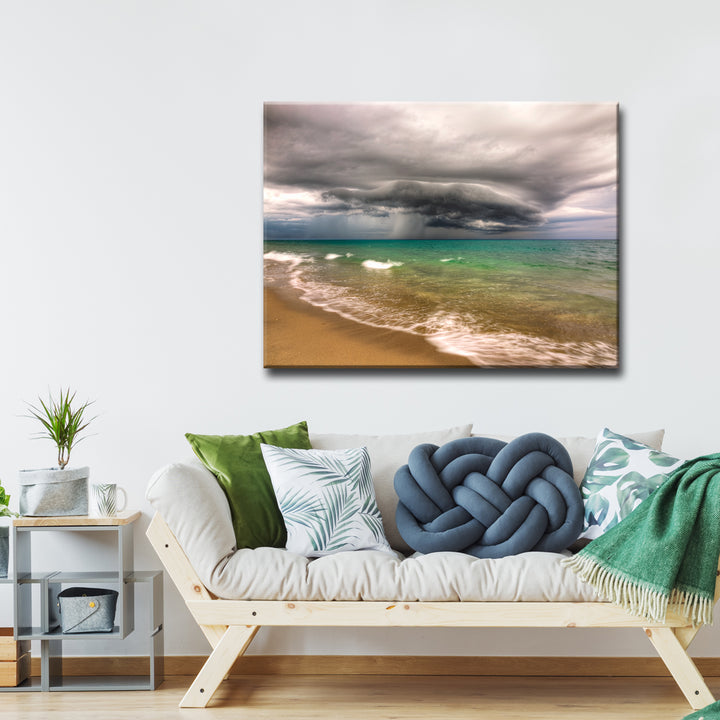 Looming Fury' Wrapped Canvas Wall Art