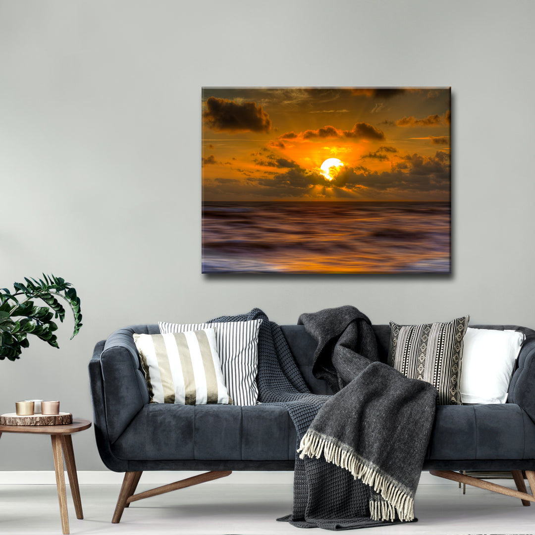 Magnetized Splendor' Wrapped Canvas Wall Art