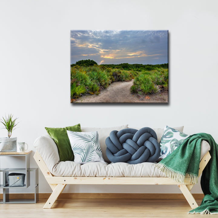 Palmetto Trail' Wrapped Canvas Wall Art