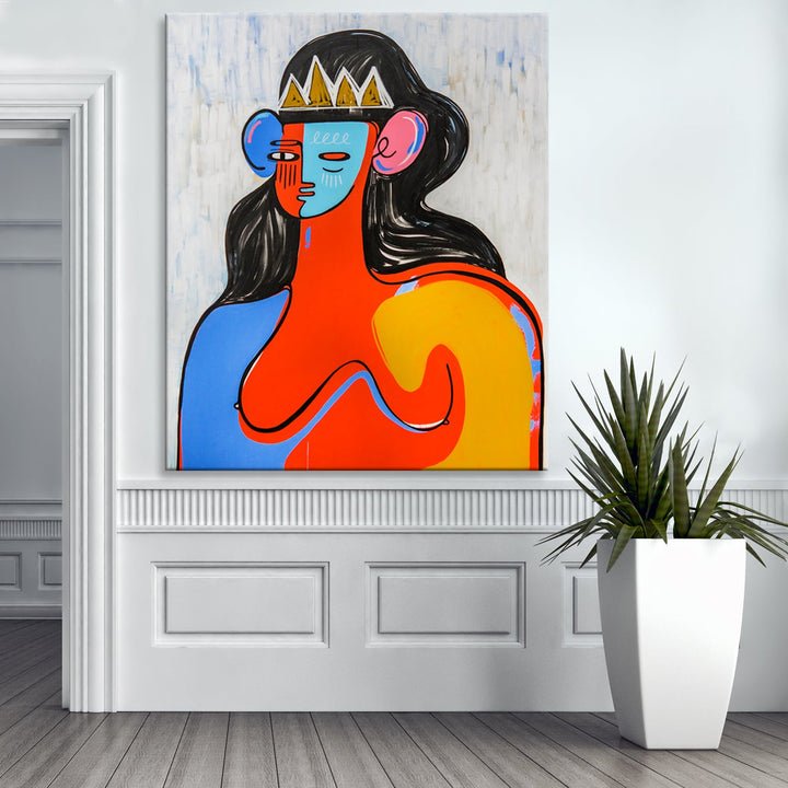 One of a Kind Original 'King' by Alejandra Linares