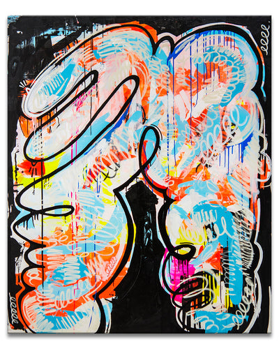One of a Kind Original 'Love Your Body' by Alejandra Linares