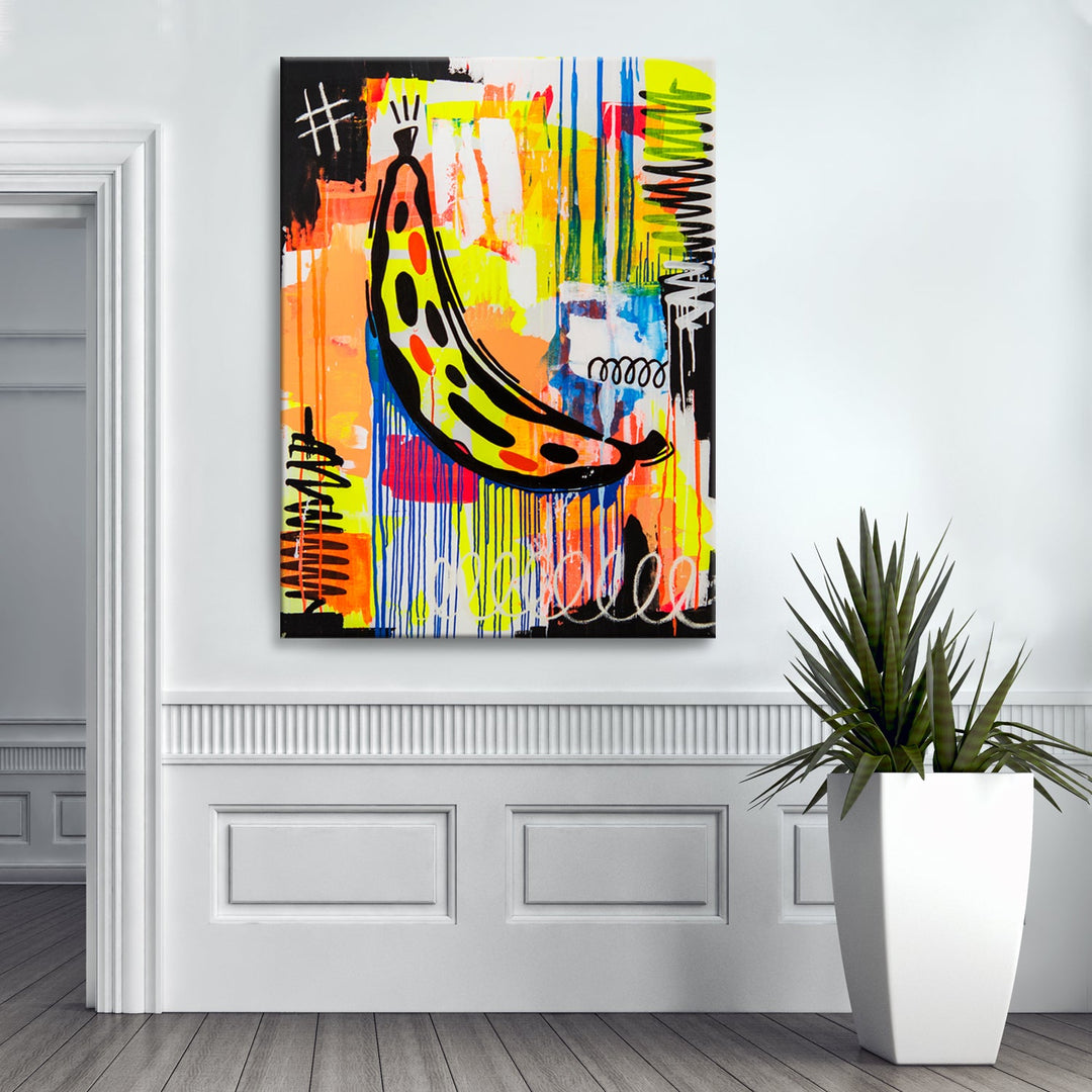 One of a Kind Original 'Cambur' by Alejandra Linares
