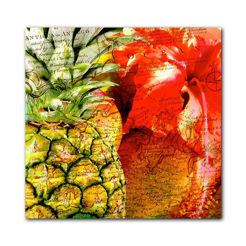 'Caribbean' Wrapped Canvas Wall Art