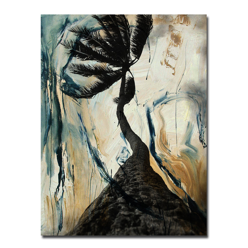 Palm' Wrapped Canvas Wall Art