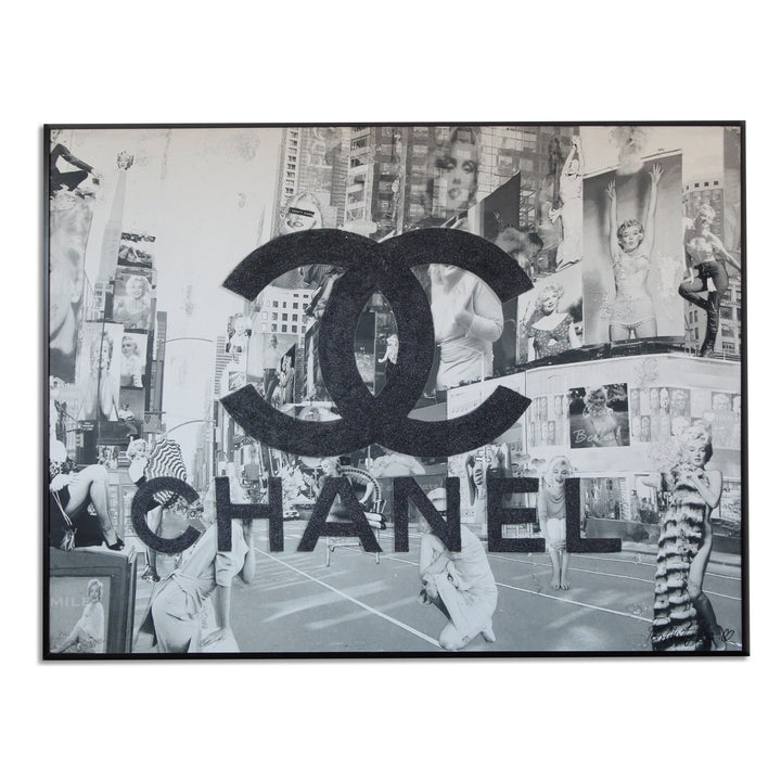 One of a Kind Original 'Black Glitter' by PositivityAry