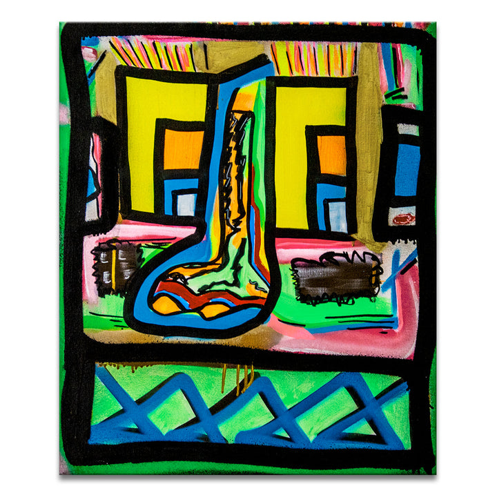 One of a Kind Original 'Untitled I' by Big Bear