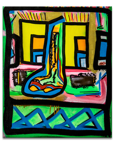 One of a Kind Original 'Untitled I' by Big Bear