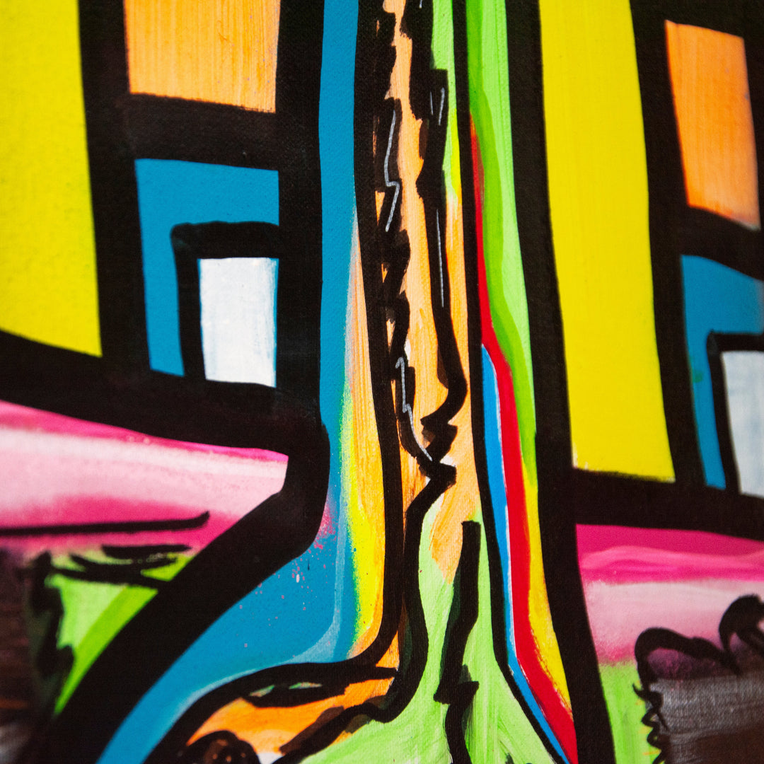 One of a Kind Original 'Untitled I' by Big Bear