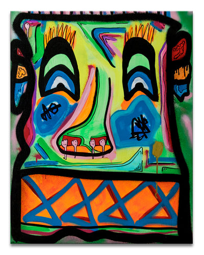 One of a Kind Original 'Untitled III' by Big Bear