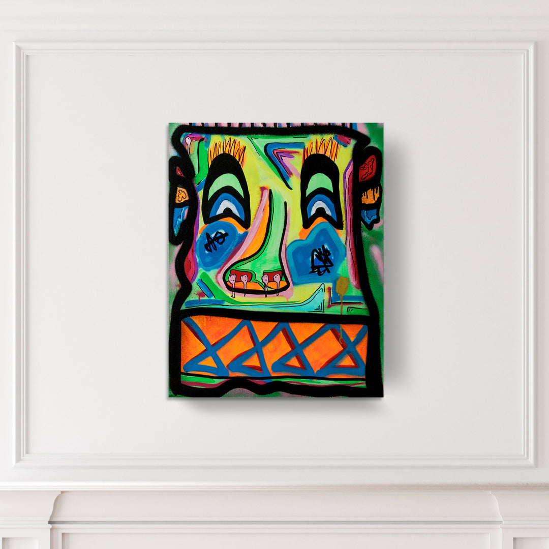 One of a Kind Original 'Untitled III' by Big Bear