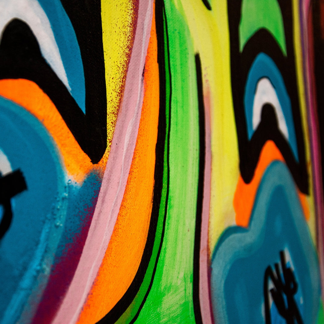 One of a Kind Original 'Untitled III' by Big Bear