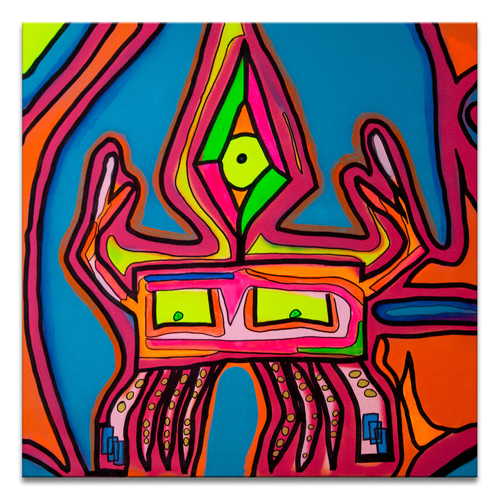 One of a Kind Original 'Untitled IV' by Big Bear