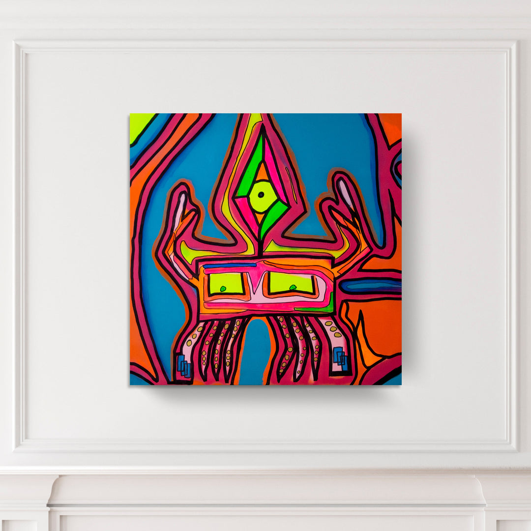 One of a Kind Original 'Untitled IV' by Big Bear