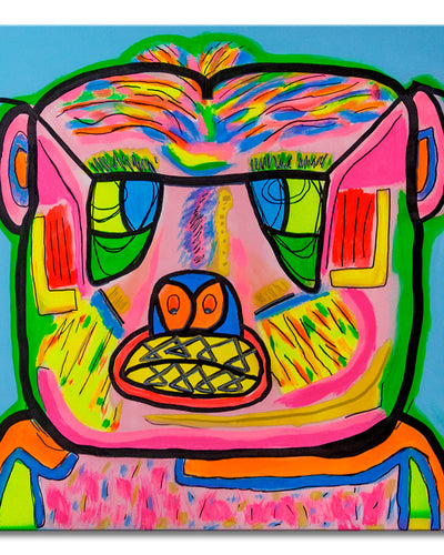 One of a Kind Original 'Untitled VI' by Big Bear