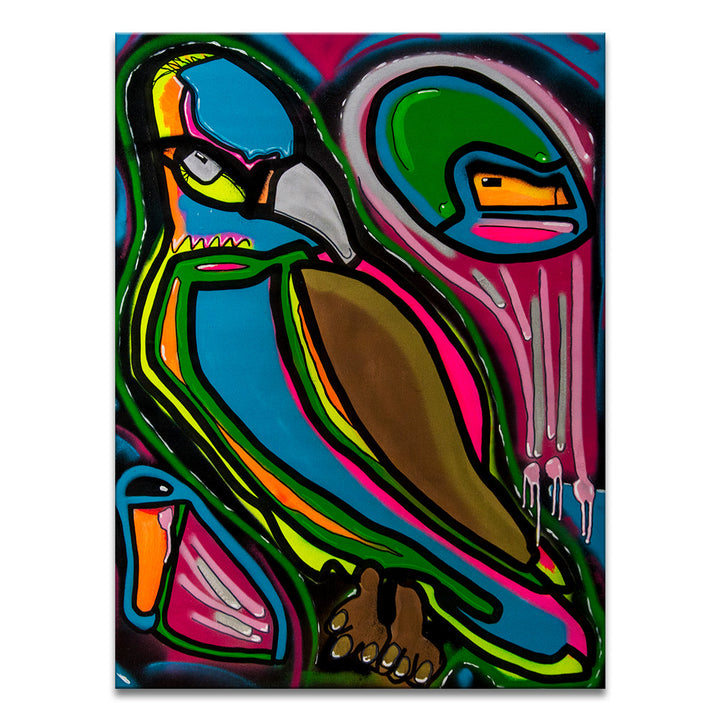 One of a Kind Original 'Untitled VII' by Big Bear