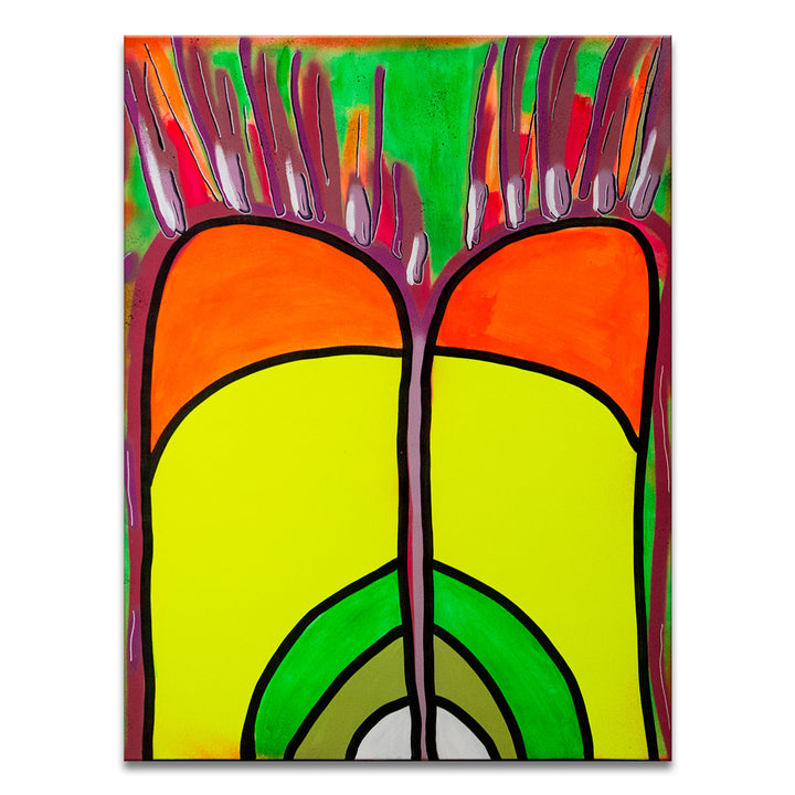 One of a Kind Original 'Untitled VIII' by Big Bear