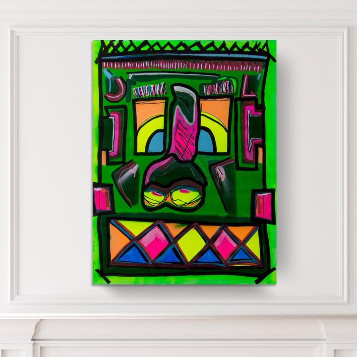 One of a Kind Original 'Untitled XI' by Big Bear