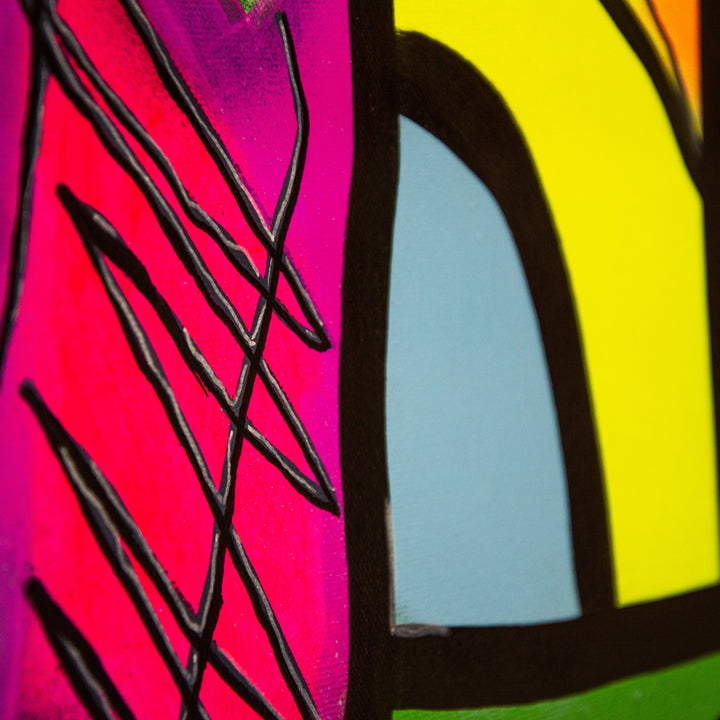 One of a Kind Original 'Untitled XI' by Big Bear