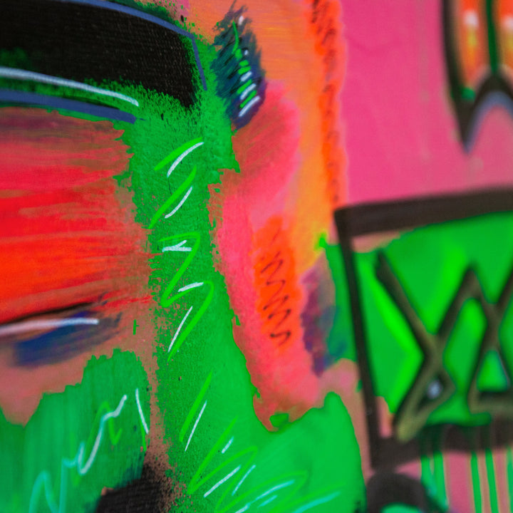 One of a Kind Original 'Untitled XII' by Big Bear