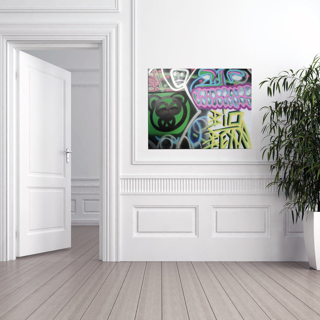One of a Kind Original 'Untitled XIII' by Big Bear