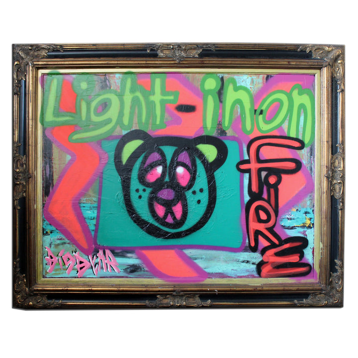 One of a Kind Original 'Untitled XV' by Big Bear