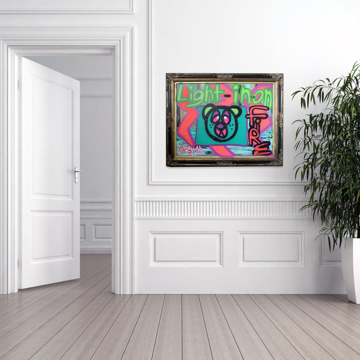 One of a Kind Original 'Untitled XV' by Big Bear