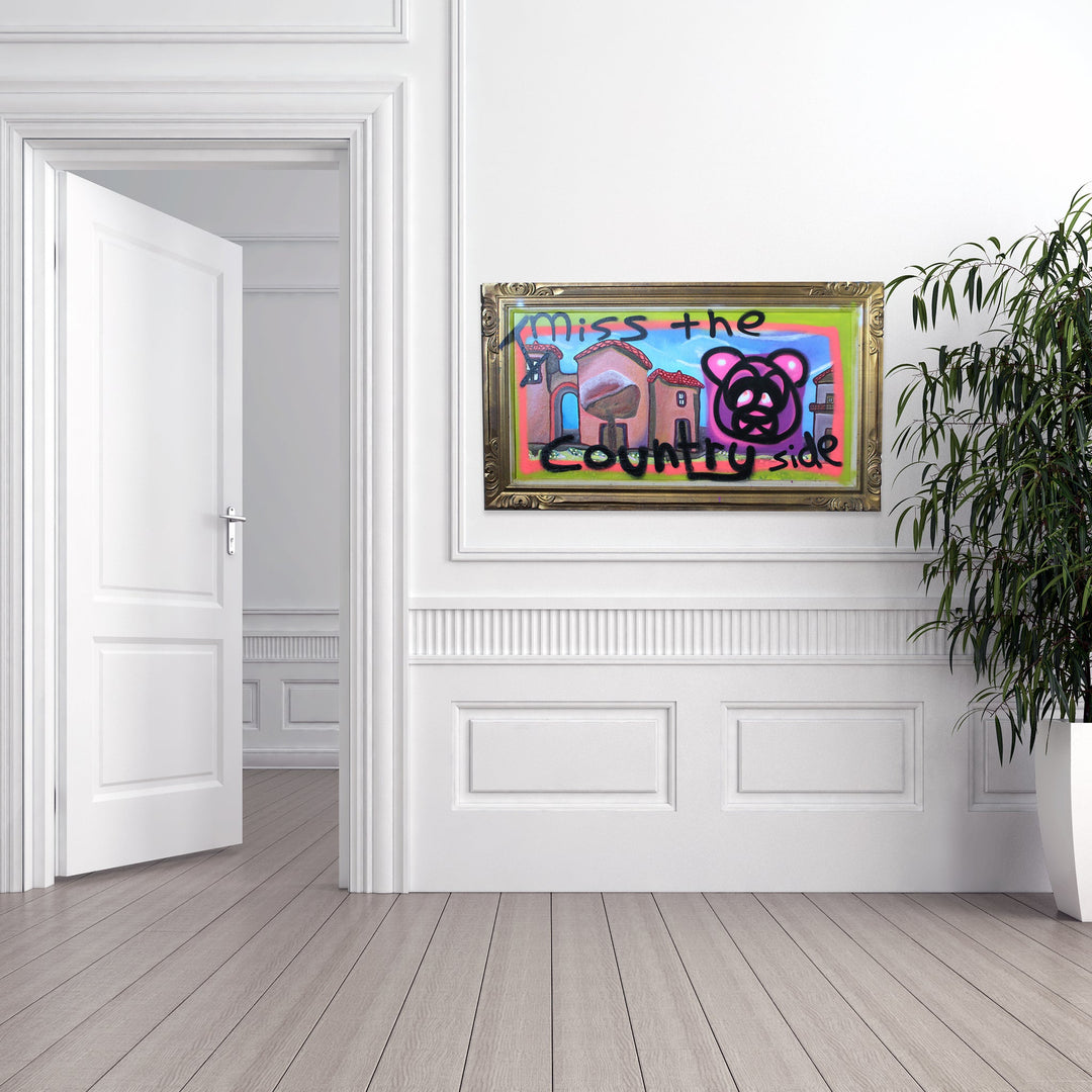 One of a Kind Original 'Untitled XVI' by Big Bear