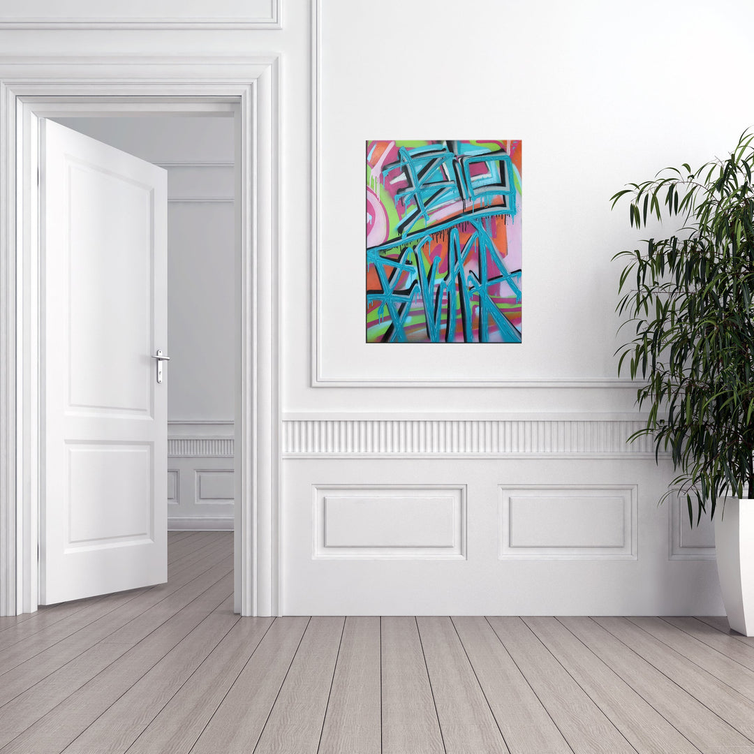 One of a Kind Original 'Untitled XVII' by Big Bear