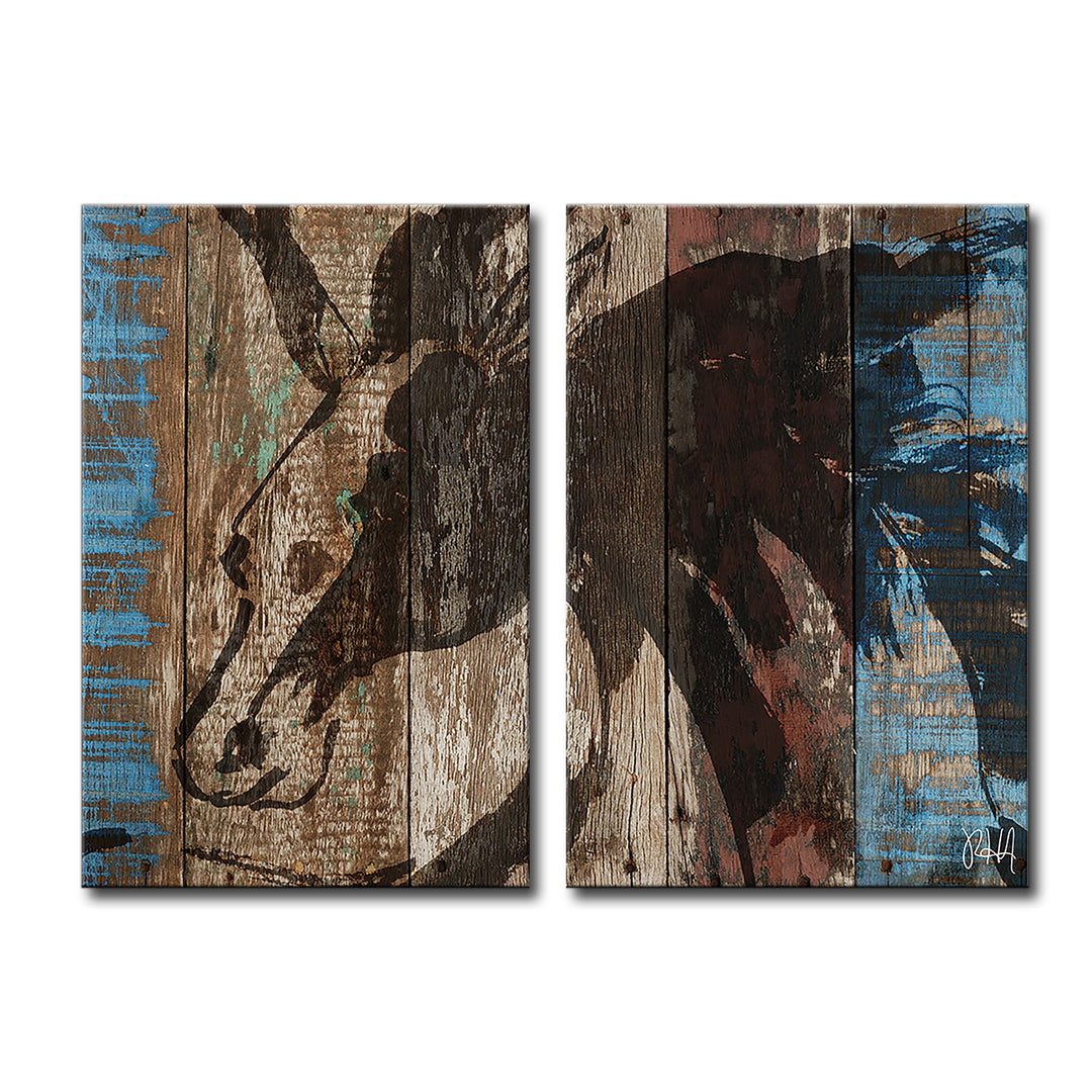 Born2BWild XVIII' Canvas Wall Art