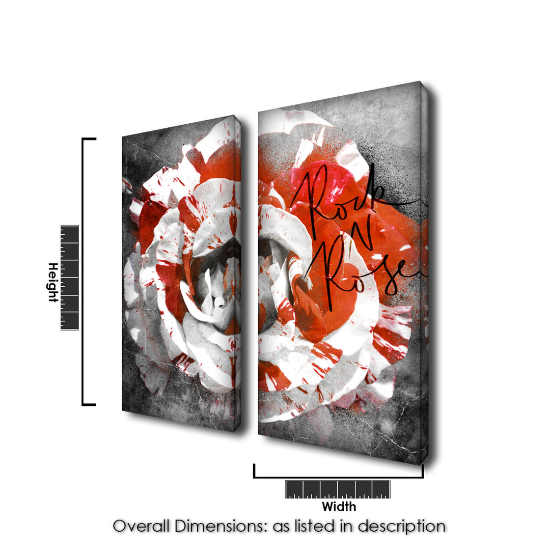 Born2BWild III-B' 2-piece Canvas Wall Art